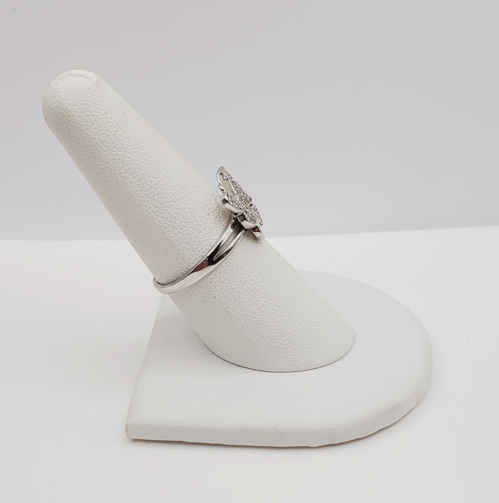 Butterfly Ring 925 Sterling Silver Ring - Picture 7 of 8